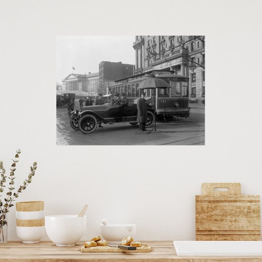 Poster D.C. Traffic Cop, 1913 (Cuisine)