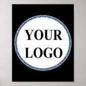 Poster D Christmas Gift Ized Idea Logo Baby  (Devant)