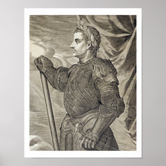 Poster D. Claudius César Empereur de Rome de 41 - 54 ap. (Devant)