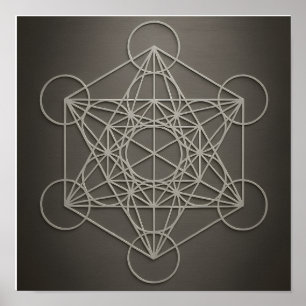 Poster d’eau gris de Metatron
