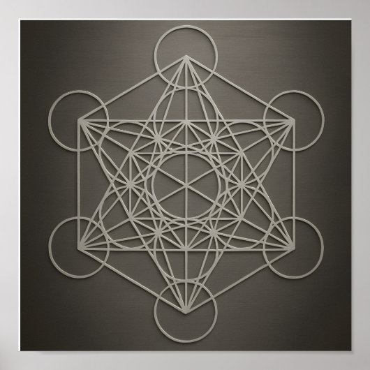 Poster d’eau gris de Metatron (Devant)