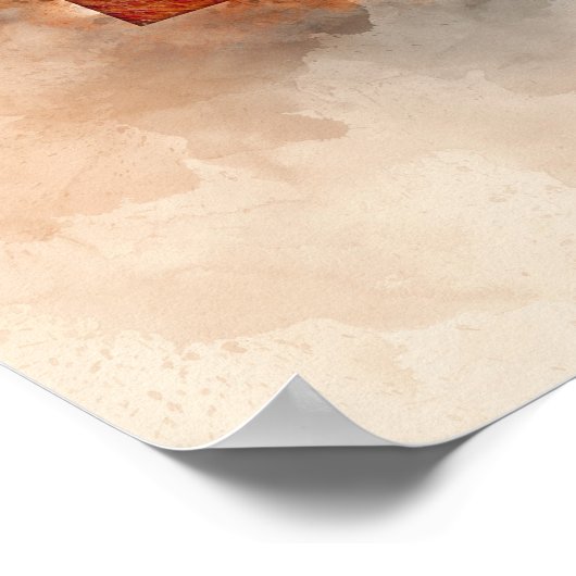 Poster D est pour chien (Coin)