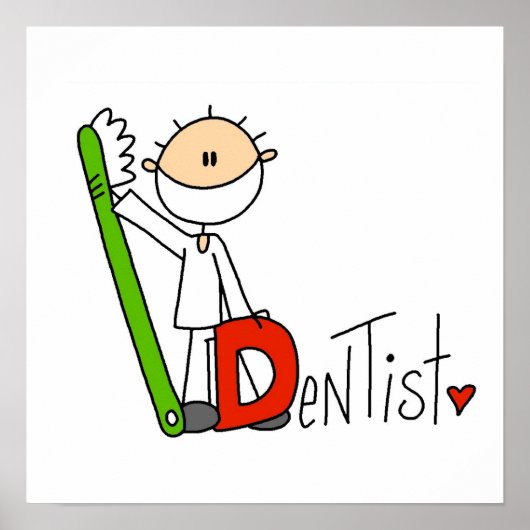 Poster D est pour Dentiste (Devant)
