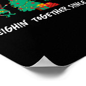 Poster D Funny Face Photo Christmas Elf (Coin)