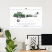 Poster D.III Jasta 72 s (Bureau à domicile)