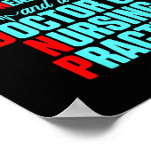 Poster D N P Médecin de la pratique des soins infirmiers (Coin)