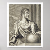 Poster D. Octavius Augustus (63 BC - 14 AD) Empereur de R (Devant)