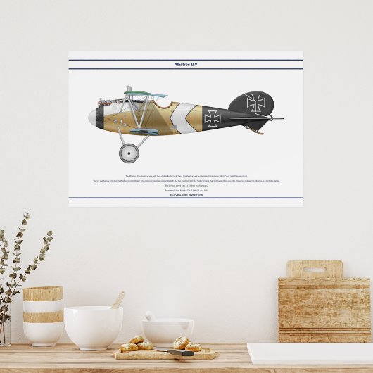 Poster D.V Jasta 12 (Cuisine)