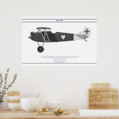 Poster D.VII Jasta 40 (Cuisine)
