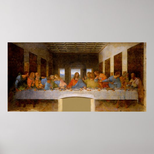Poster Da Vinci Dernier Supper Fine Art Classic (Devant)