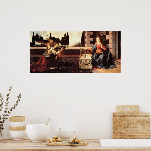 Poster Da Vinci, Léonard - Annonciation (Cuisine)