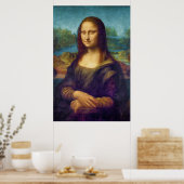 Poster Da Vinci : Mona Lisa (Cuisine)
