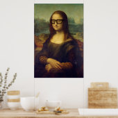 Poster da Vinci Mona Lisa en Cool lunettes de haute quali (Cuisine)