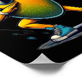 Poster Dab Dance Mango Danser Danser Dabbing Fruit (Coin)