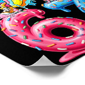 Poster Dabbing Banana 67 Ice Cream Drip Funny Six Seven M (Coin)