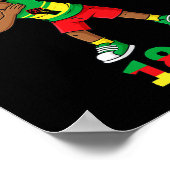 Poster Dabbing Black King Junetten 1865 Brown Skin Boys (Coin)