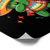 Poster Dabbing Cactus Funny Cinco De Mayo Garçons Hommes (Coin)