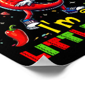 Poster Dabbing Chili Pepper Cinco De Mayo Kids Shirts Mex (Coin)