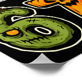 Poster Dabbing Halloween Boys Six Seven 67 Meme Funny Kid (Coin)