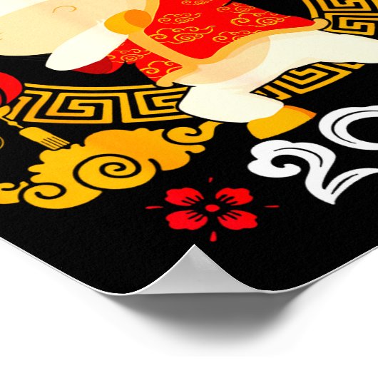 Poster Dabbing Horse Chinese New Year Of The Horse2026 (Coin)