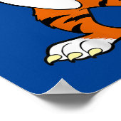 Poster Dabbing mignon Tiger Animal Party (Coin)