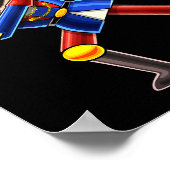 Poster Dabbing Nutcracker Christmas Costume Nutcracker Gi (Coin)