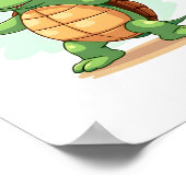 Poster Dabbing Sea Turtle Animal Lover Save The Turtles T (Coin)