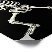 Poster Dabbing Skeleton Pirate Halloween Jolly roger pour (Coin)
