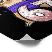 Poster Dabbing Sloth 67 Funny Six Seven Gen Z Slang Meme  (Coin)