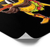 Poster Dabbing Taco T Shirt Cinco De Mayo Enfants garçons (Coin)