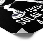 Poster Dabbing Total Solar Eclipse 04.08.2024 Fun Dab Boy (Coin)