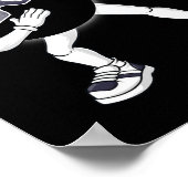 Poster Dabbing Total Solar Eclipse 2024 Fun Dab Boys Girl (Coin)