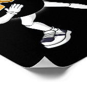 Poster Dabbing Total Solar Eclipse 2024 Fun Dab Boys Girl (Coin)