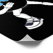 Poster Dabbing Total Solar Eclipse 2024 Totality Dab Boys (Coin)