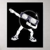 Poster Dabbing Total Solar Eclipse 2024 Totality Dab Kids (Devant)