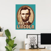 Poster d'Abe Lincoln (Bureau à domicile)