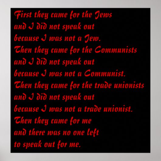 Poster D'abord ils sont venus (Devant)