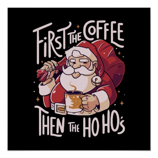 Poster D'abord le café puis le HOHO (Devant)