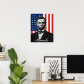 Poster d'Abraham Lincoln (Bureau à domicile)