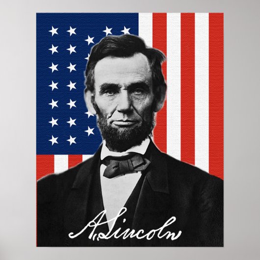 Poster d'Abraham Lincoln (Devant)