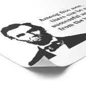 Poster d'Abraham Lincoln sur la démocratie (Coin)