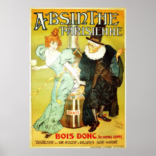 Poster d'Absinthe Parisienne