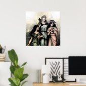 Poster D'accord - Foi, Espoir et Charité (Bureau à domicile)