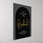 Poster d'accueil de la fête de graduation de l'arc (Poser)