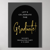 Poster d'accueil de la fête de graduation de l'arc (Recto)