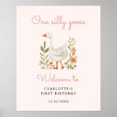 Poster d'accueil de la fille d'un sot oie premier  (Devant)