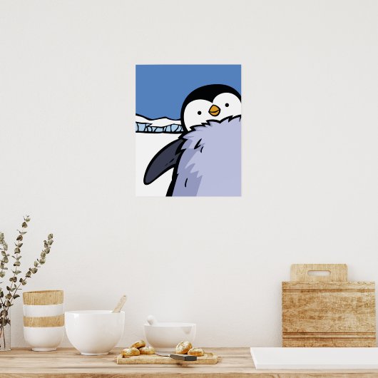 Poster d'accueil de Penguin Chick (Cuisine)