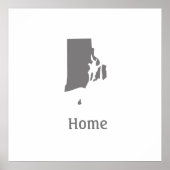 Poster d'accueil de Rhode Island (Devant)