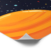 Poster d'accueil des garçons Planètes spatiales ex (Coin)