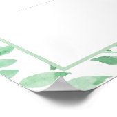 Poster d'accueil d'un petit Baby shower moderne (Coin)